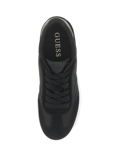 Guess Jacek Kadın Deri Karışımlı Sneaker Siyah