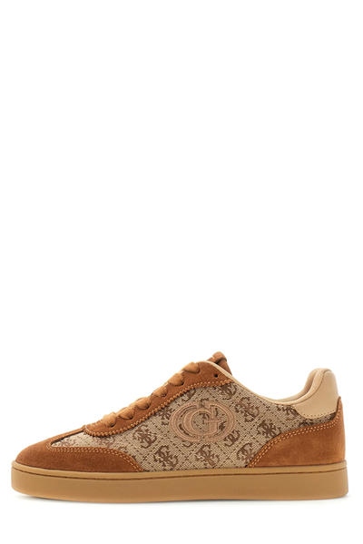Guess Jacek Kadın Deri Karışımlı Sneaker Siyah