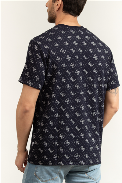 Guess Jacquard Erkek Triko