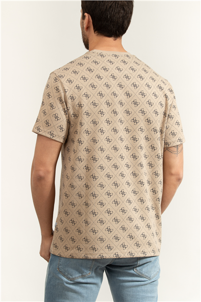 Guess Jacquard Erkek Triko