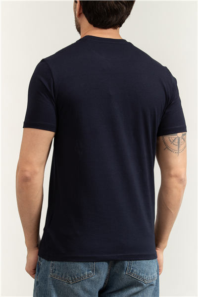 Guess Jersey Erkek Slim Fit Bisiklet Yaka T-Shirt