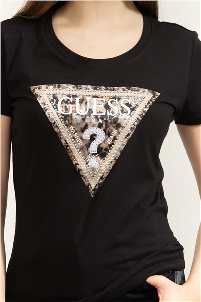 Guess Jersey Kadın Slim Fit T-Shirt