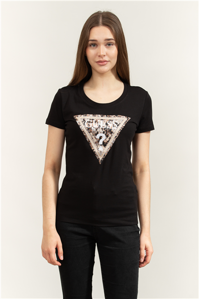 Guess Jersey Kadın Slim Fit T-Shirt