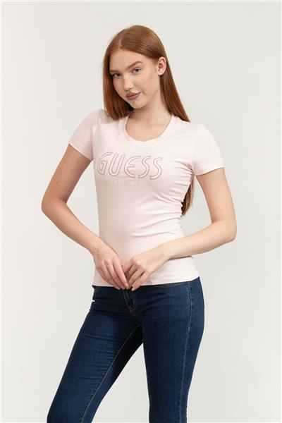 Guess Jersey Kadın Slim Fit T-Shirt