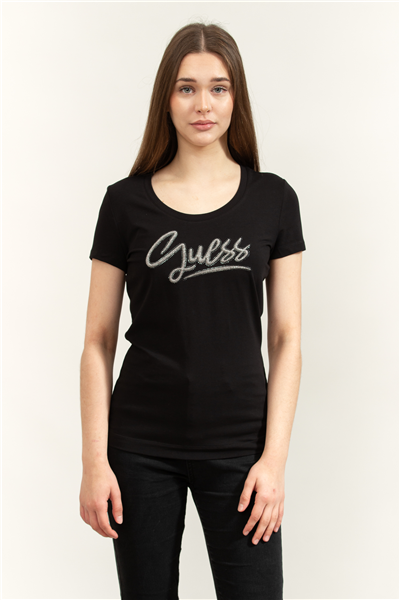 Guess Jersey Kadın Slim Fit T-Shirt