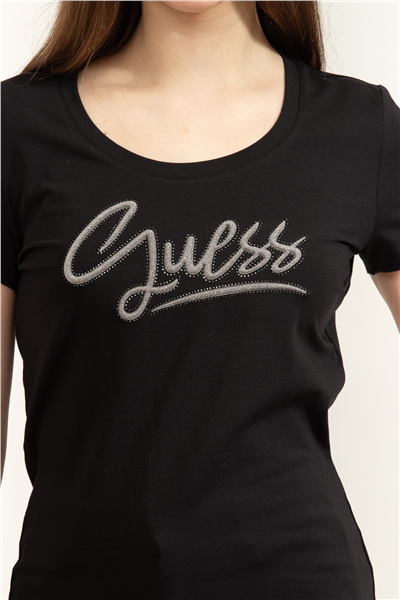 Guess Jersey Kadın Slim Fit T-Shirt