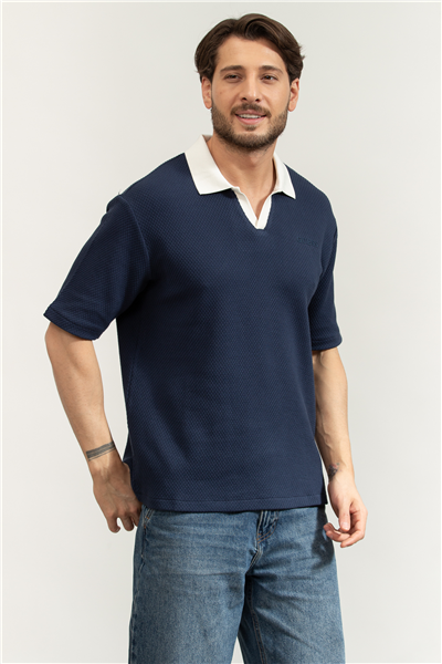 Guess Jhonny Erkek Aktif Polo Yaka T-Shirt