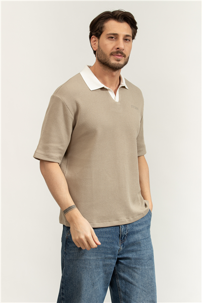 Guess Jhonny Erkek Aktif Polo Yaka T-Shirt
