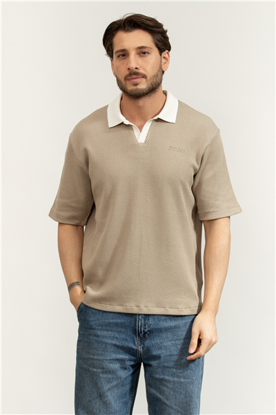 Guess Jhonny Erkek Aktif Polo Yaka T-Shirt