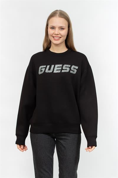 Guess Kadın Bisiklet Yaka Sweatshirt