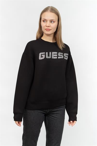 Guess Kadın Bisiklet Yaka Sweatshirt