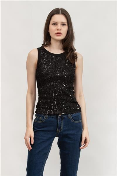 Guess Kadın Bisiklet Yaka T-Shirt
