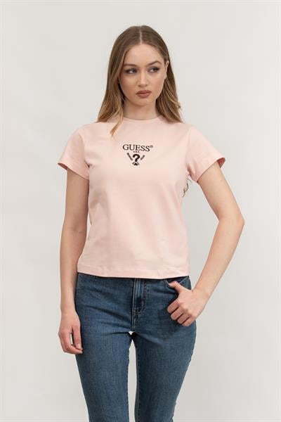 Guess Kadın Bisiklet Yaka T-Shirt