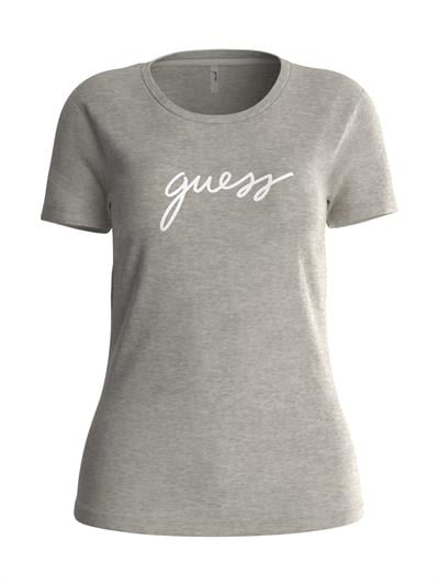 Guess Kadın Bisiklet Yaka T-Shirt Çok Renkli