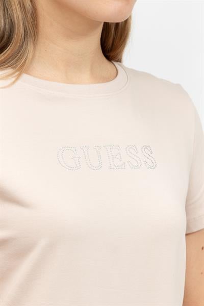 Guess Kadın Bisiklet Yaka T-Shirt