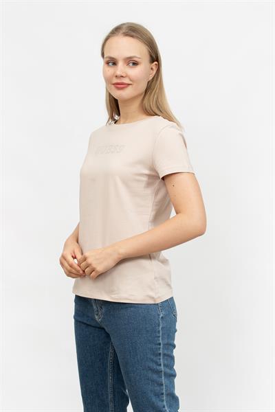 Guess Kadın Bisiklet Yaka T-Shirt