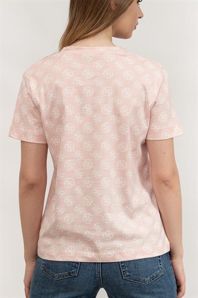 Guess Kadın Bisiklet Yaka T-Shirt