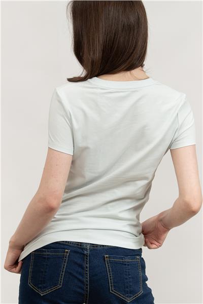 Guess Kadın Bisiklet Yaka T-Shirt
