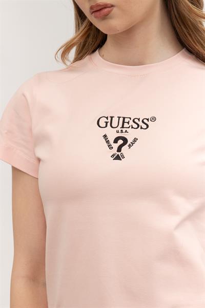 Guess Kadın Bisiklet Yaka T-Shirt
