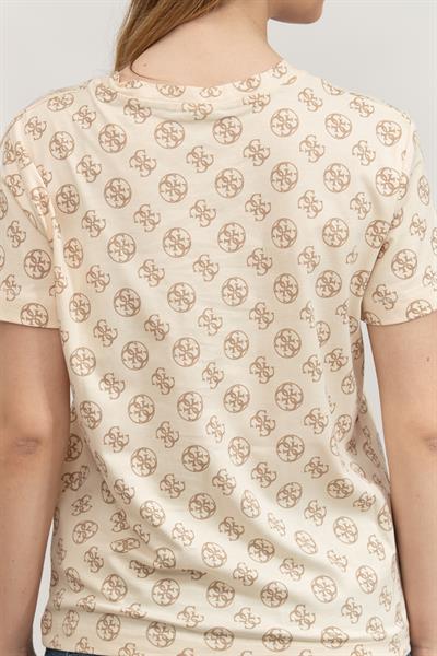 Guess Kadın Bisiklet Yaka T-Shirt