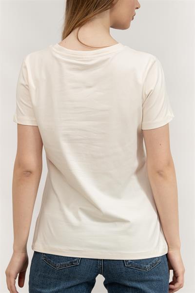 Guess Kadın Bisiklet Yaka T-Shirt