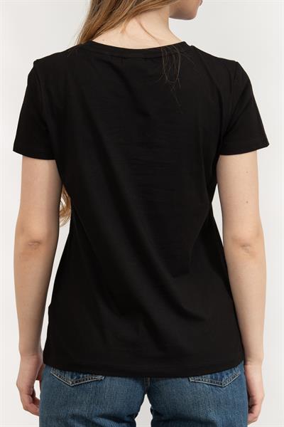 Guess Kadın Bisiklet Yaka T-Shirt