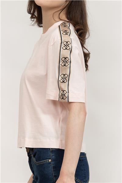 Guess Britney Kadın Aktif Boxy Fit T-Shirt