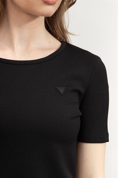 Guess Kadın Bisiklet Yaka T-Shirt