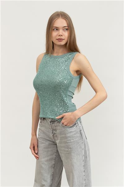 Guess Kadın Bisiklet Yaka T-Shirt