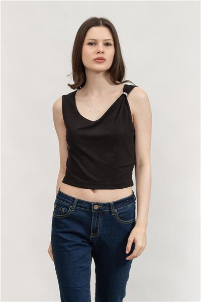 Guess Kadın Bisiklet Yaka T-Shirt