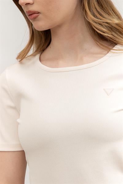 Guess Kadın Bisiklet Yaka T-Shirt