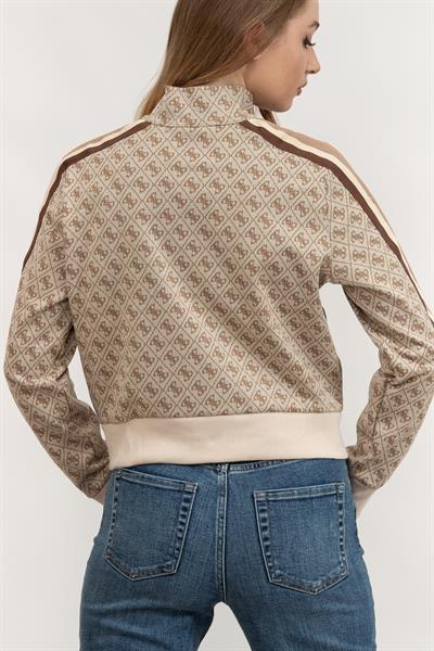 Guess Kadın Fermuarlı Sweatshirt