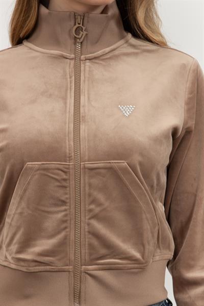 Guess Kadın Fermuarlı Sweatshirt