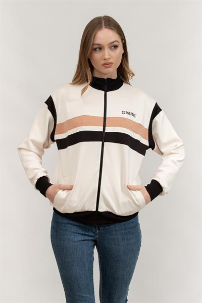 Guess Kadın Fermuarlı Sweatshirt