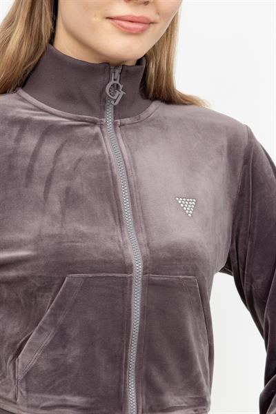 Guess Kadın Fermuarlı Sweatshirt