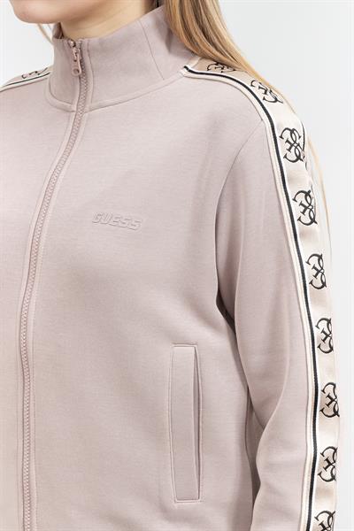 Guess Britney Kadın Aktif Fermuarlı Sweatshirt