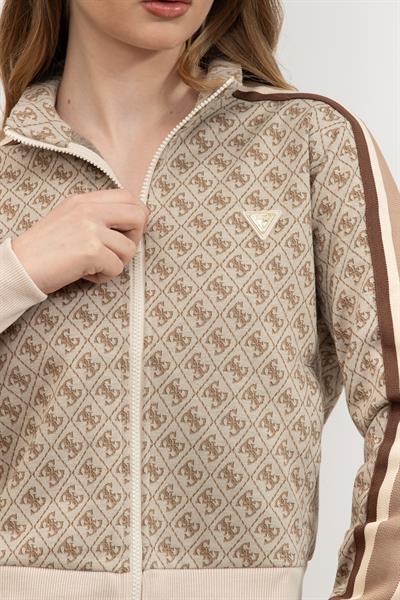 Guess Kadın Fermuarlı Sweatshirt