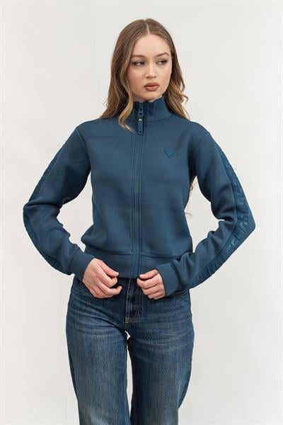 Guess Kadın Fermuarlı Sweatshirt