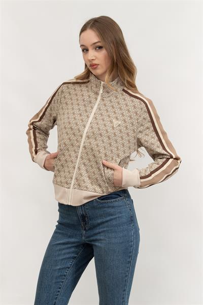 Guess Kadın Fermuarlı Sweatshirt