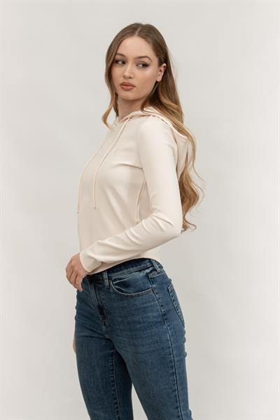 Guess Kadın Kapüşonlu Sweatshirt