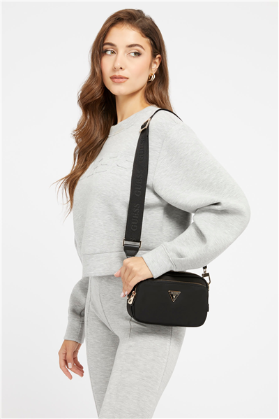 Guess Kadın Mini Omuz Çantası Siyah