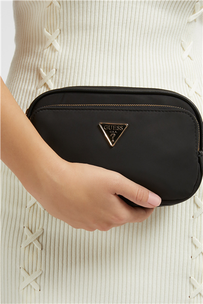 Guess Kadın Mini Omuz Çantası Siyah