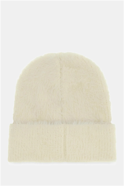 Guess Knitted Kadın Bere Beyaz