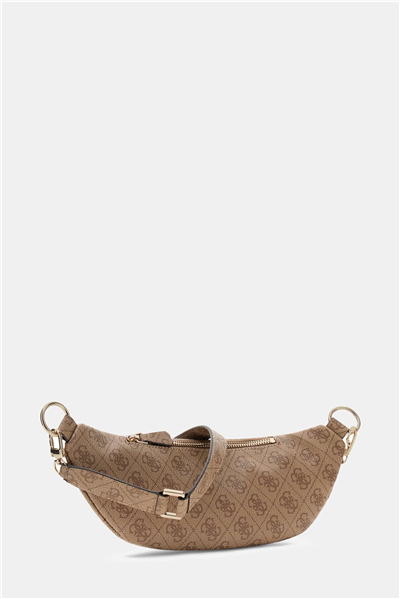 Guess Latona Kadın Bel Çantası Kahverengi