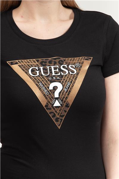 Guess Leo Kadın Slim Fit T-Shirt