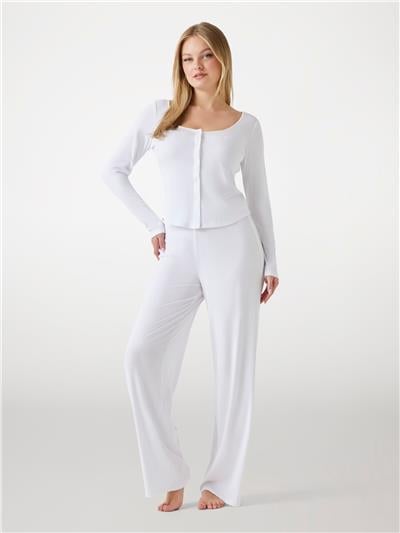 Guess Lia Kadın Modal Karışımlı Relaxed Fit Pijama Altı