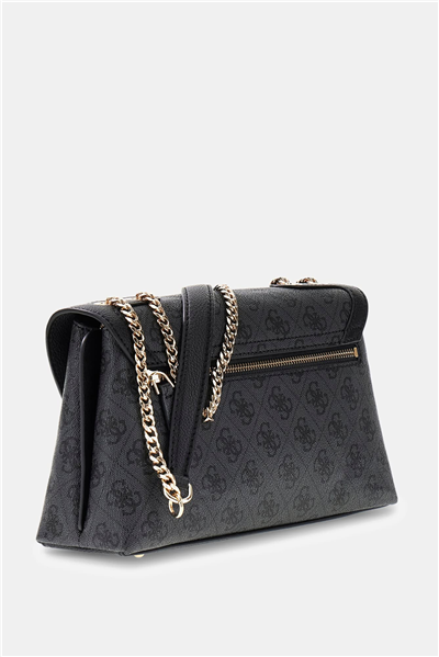Guess Lindsey Kadın Omuz Çantası Gri