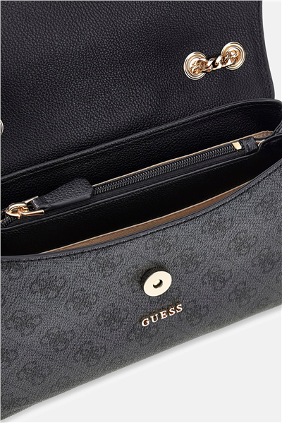 Guess Lindsey Kadın Omuz Çantası Gri