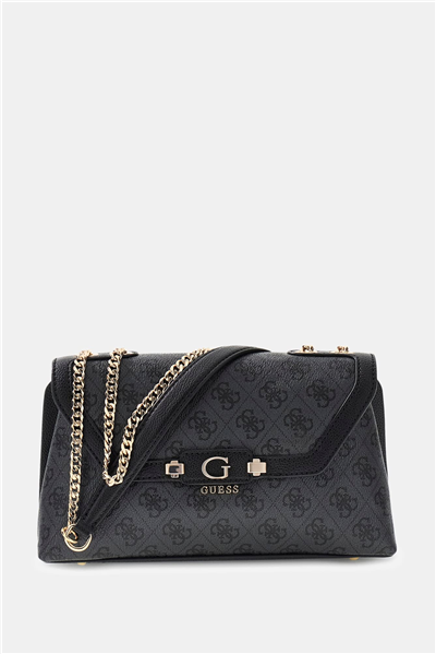 Guess Lindsey Kadın Omuz Çantası Gri