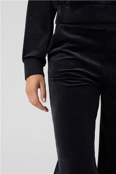 Guess Loren Kadın Regular Fit Pijama Altı Siyah